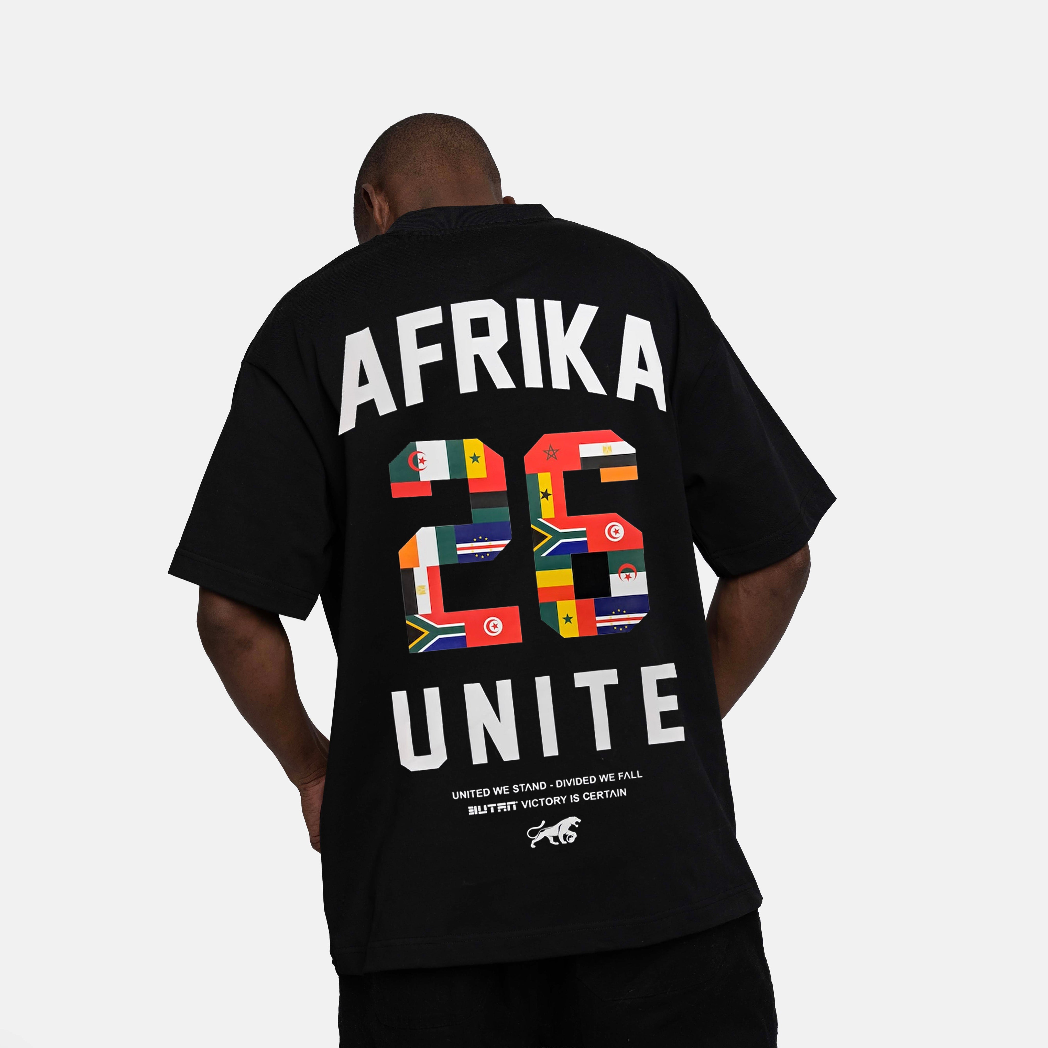 Butan | Afrika Unite T-shirt | Black