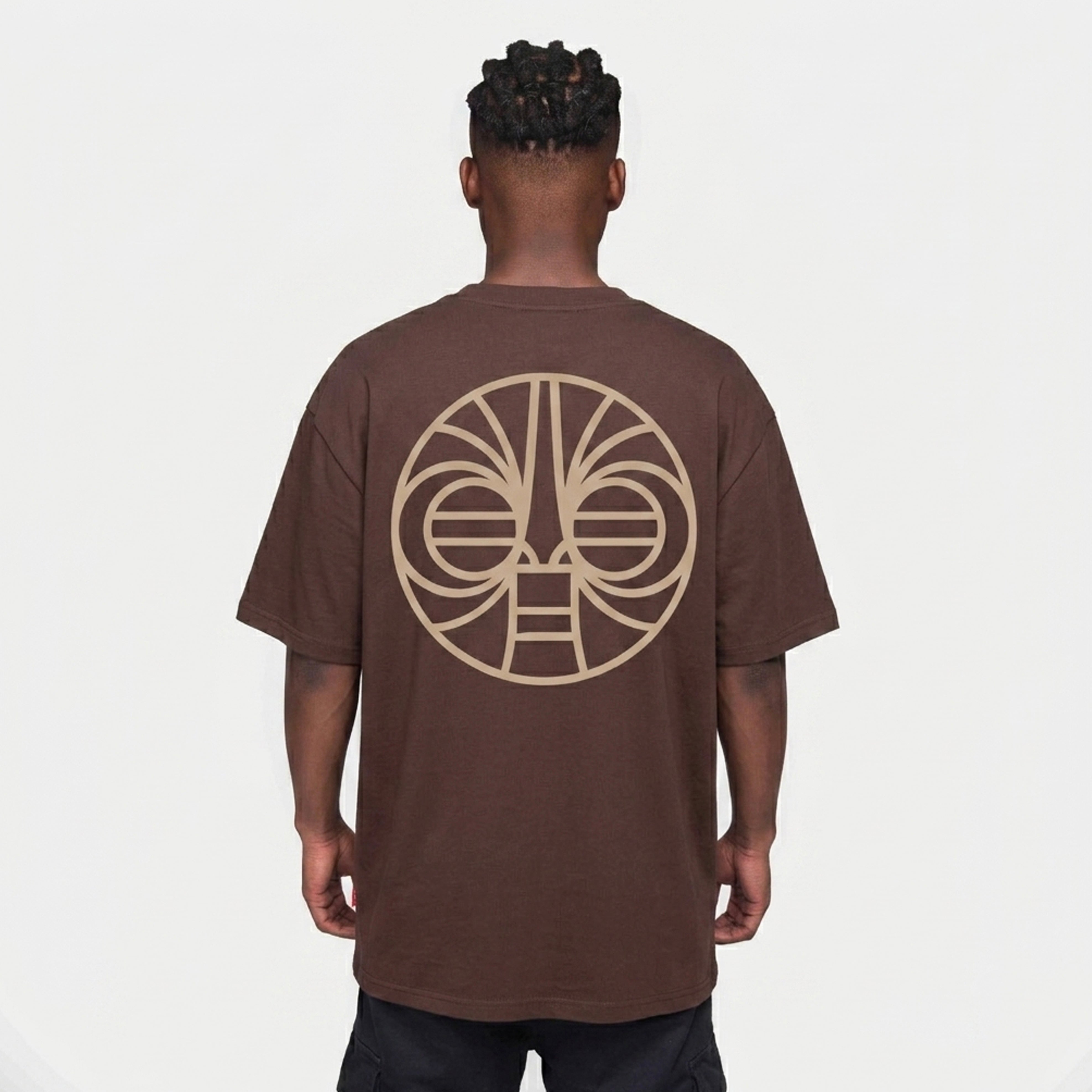 Butan | Aluta Mask T-shirt | Choc Brown
