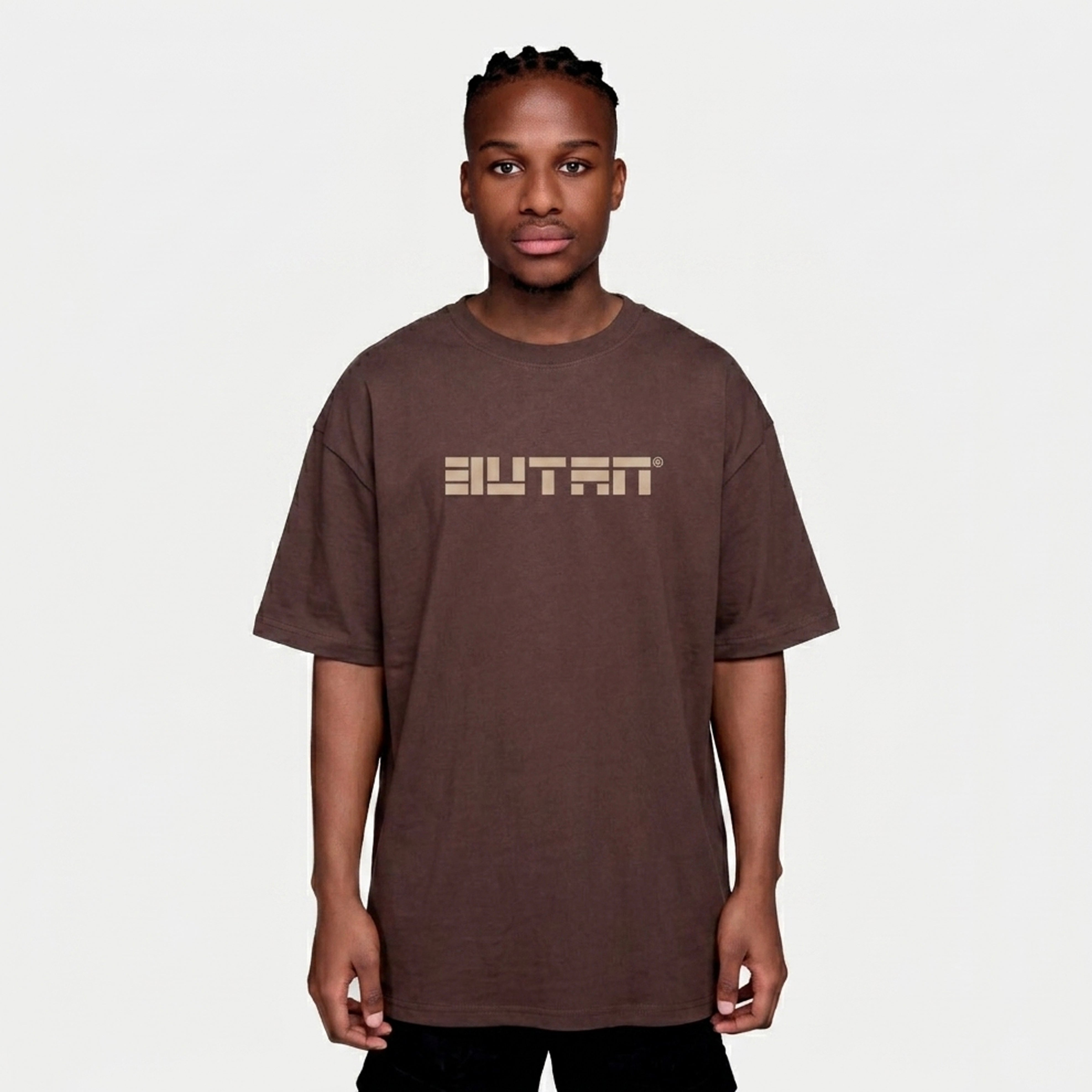 Butan | Aluta Mask T-shirt | Choc Brown