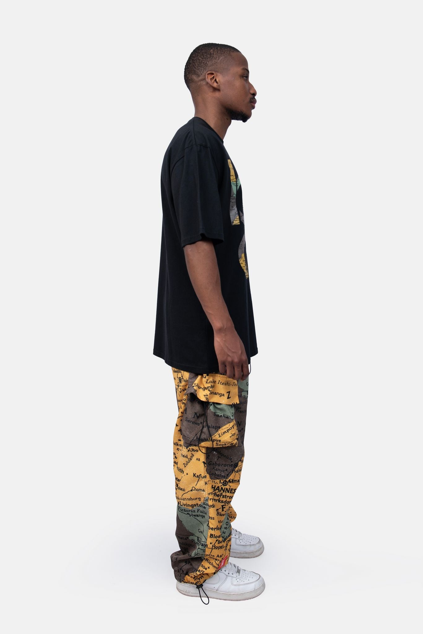 Butan | Map Camo T-shirt