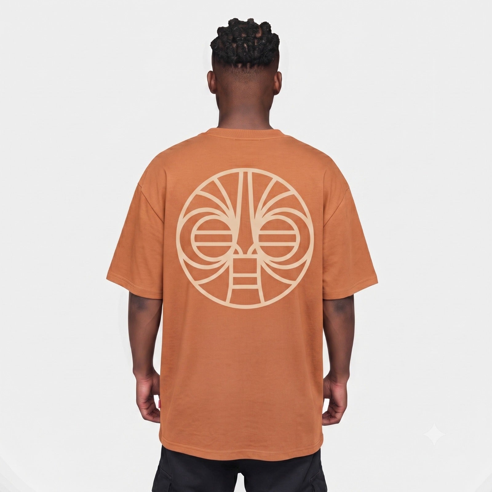 Butan | Aluta Mask T-shirt | Choc Brown