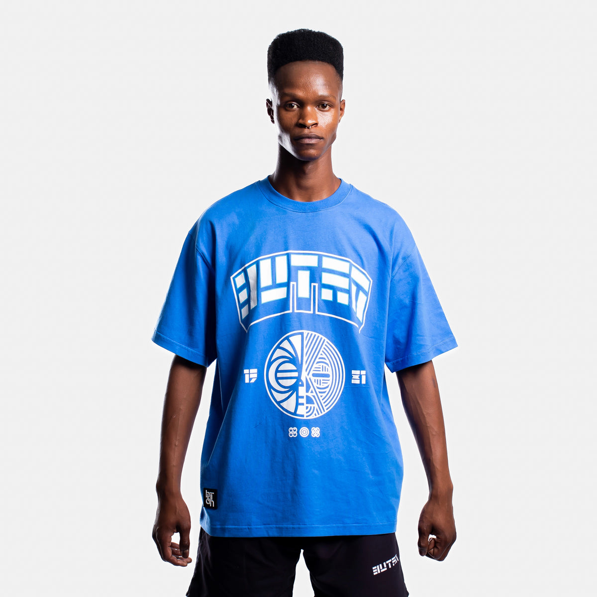 Aluta Mask - Alumni T-Shirt | Blue