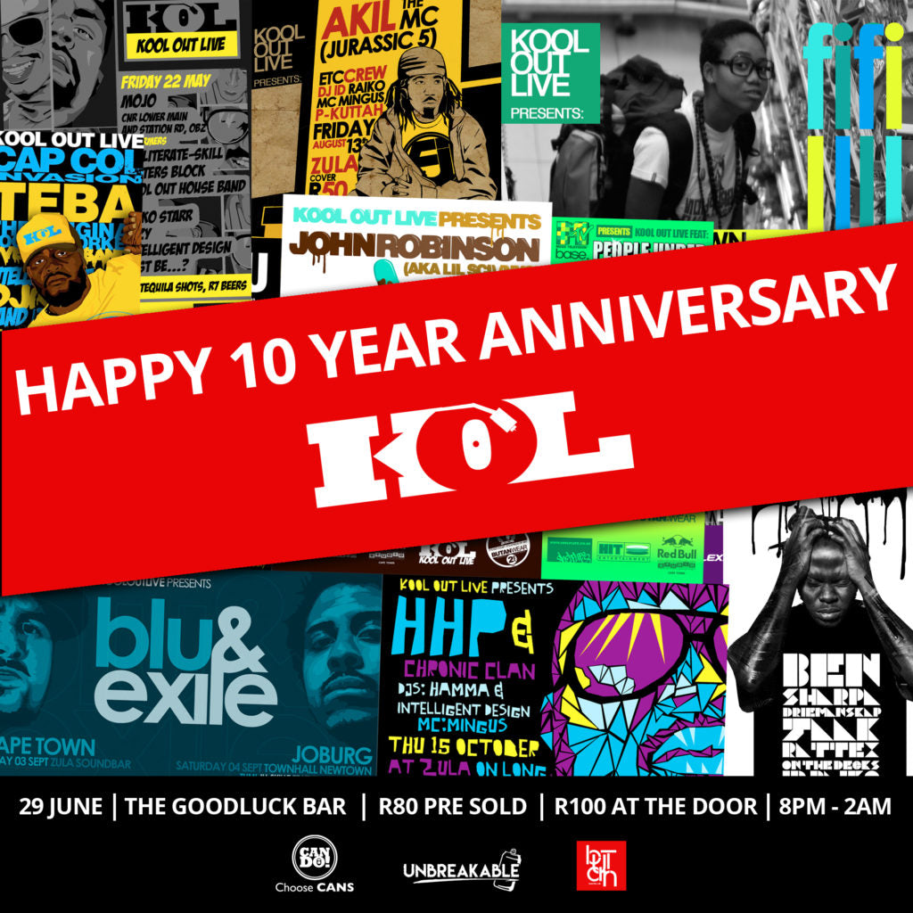 KOL 10 Year Celebration – Ticket Give Away