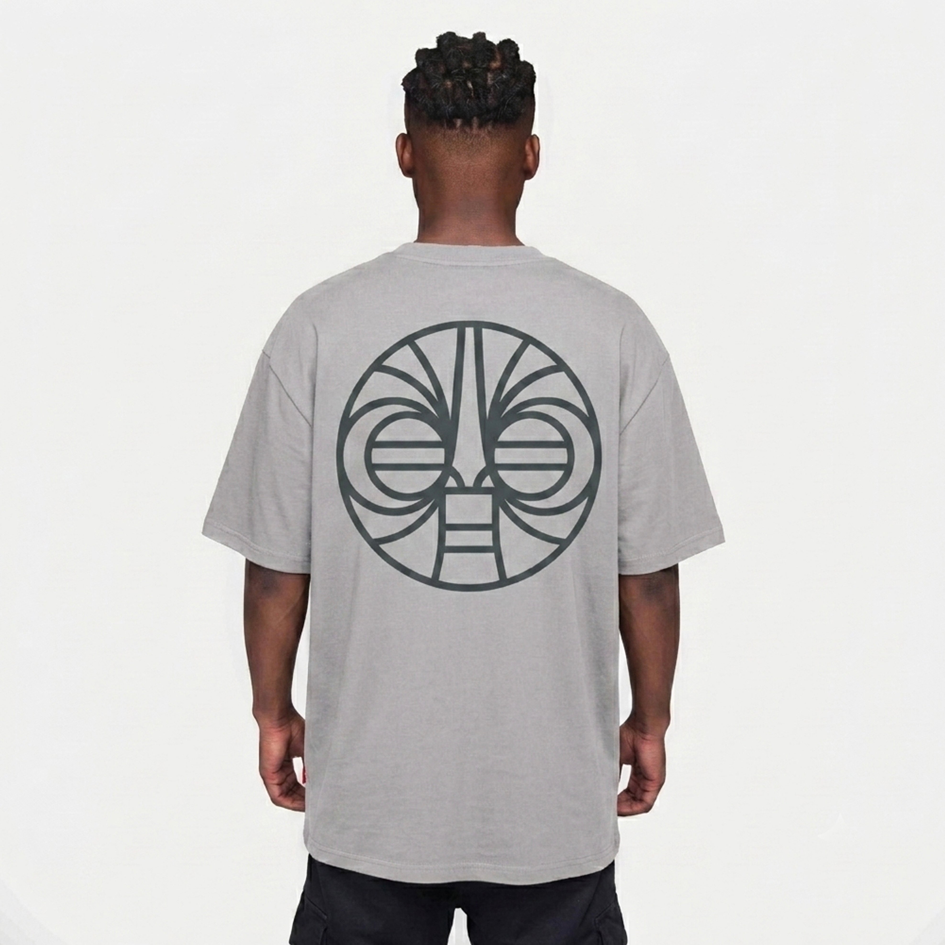 Butan | Aluta Mask T-shirt | Light Grey