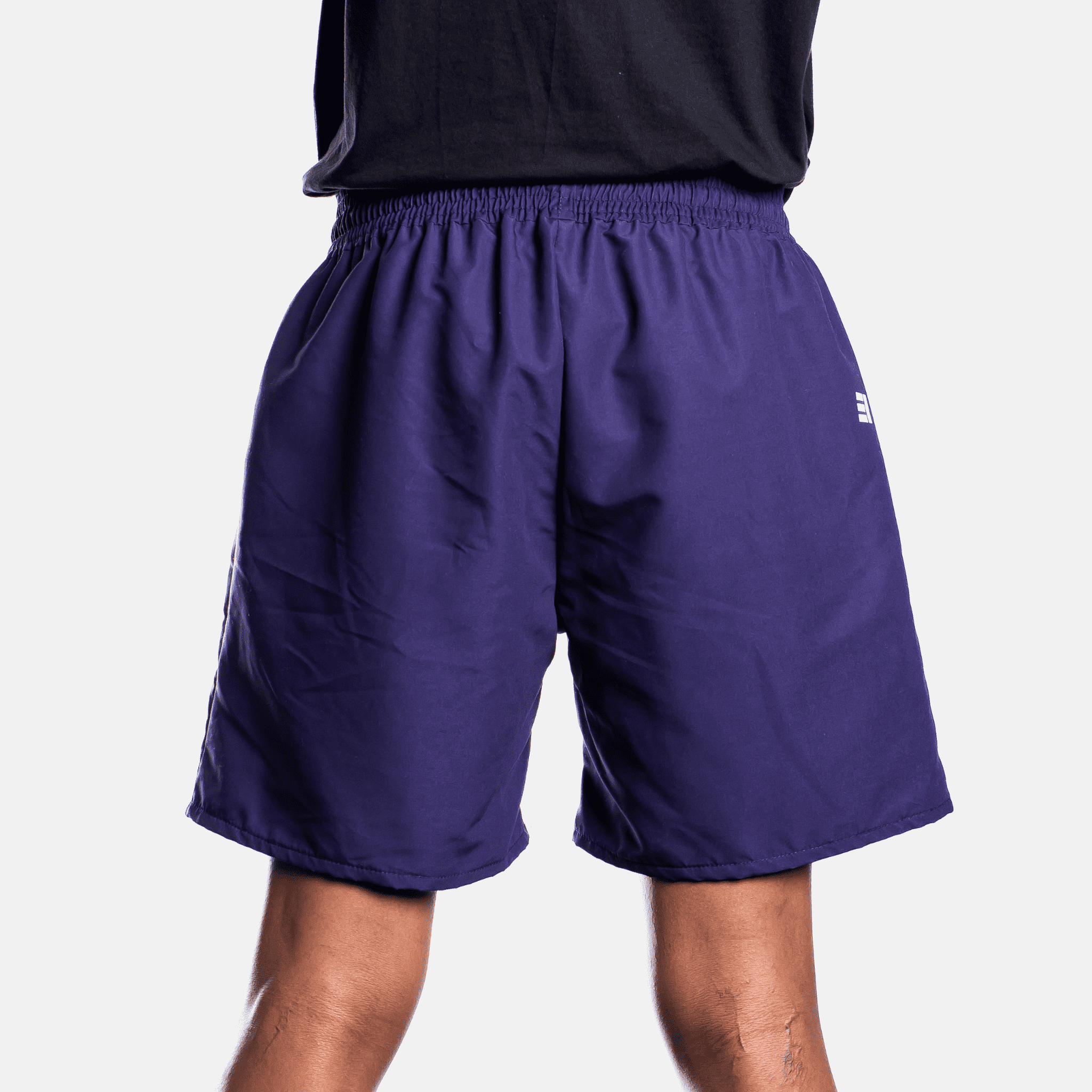 Aluta Block Letters - Beach Shorts - Indigo