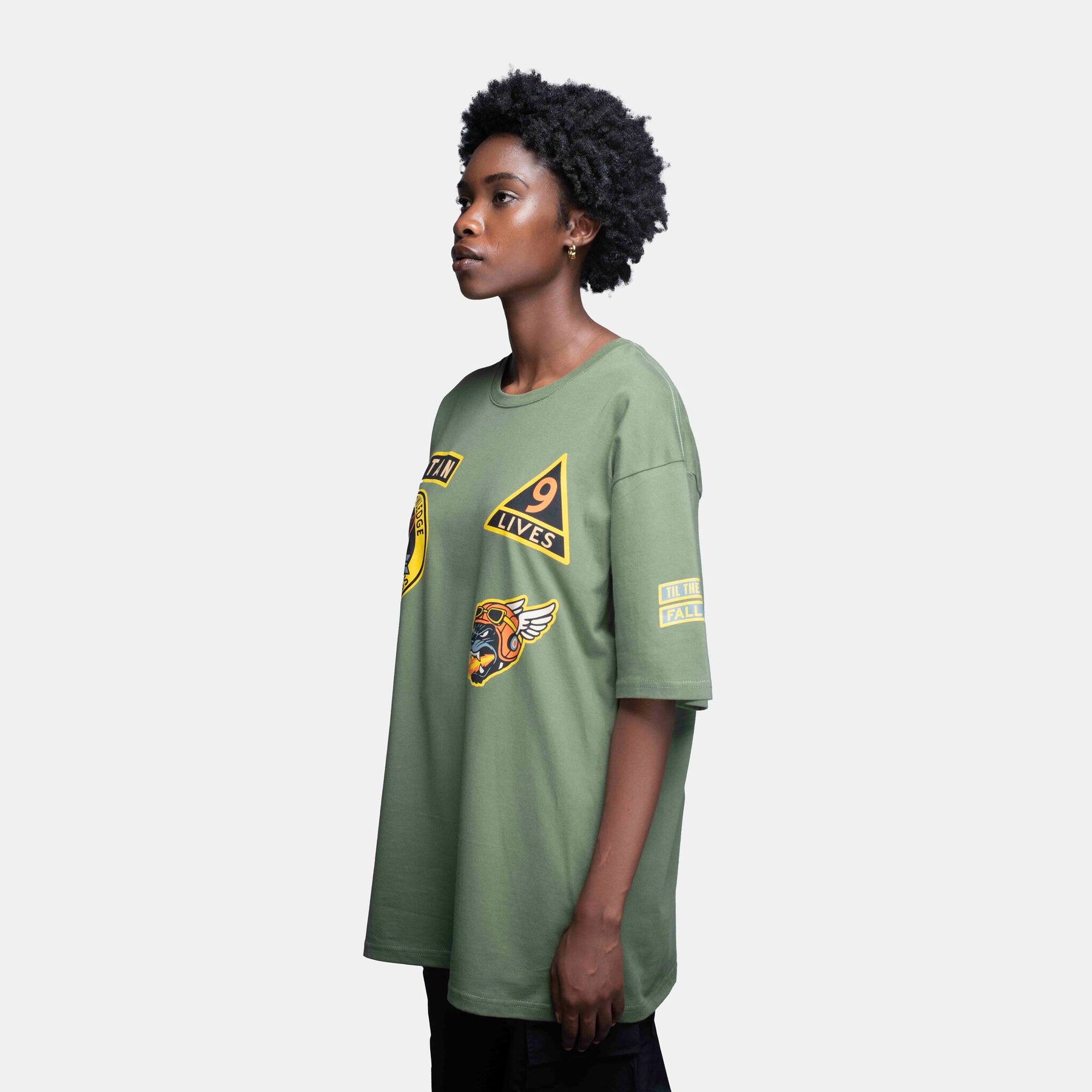 Butan Panthers | Bombshell T-shirt | Olive