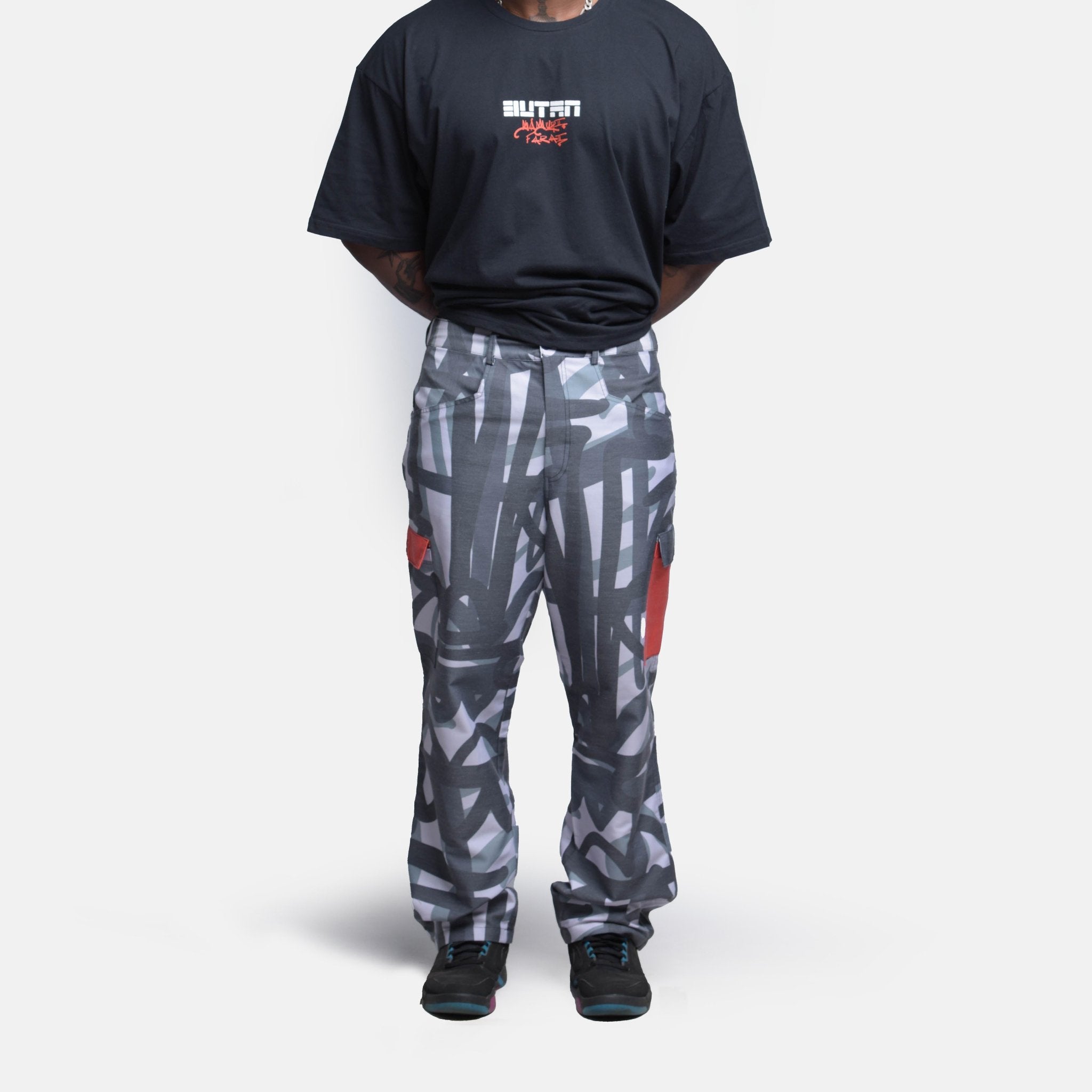 Butan X Samurai Farai | Exclusive Pants | Multi - Butan