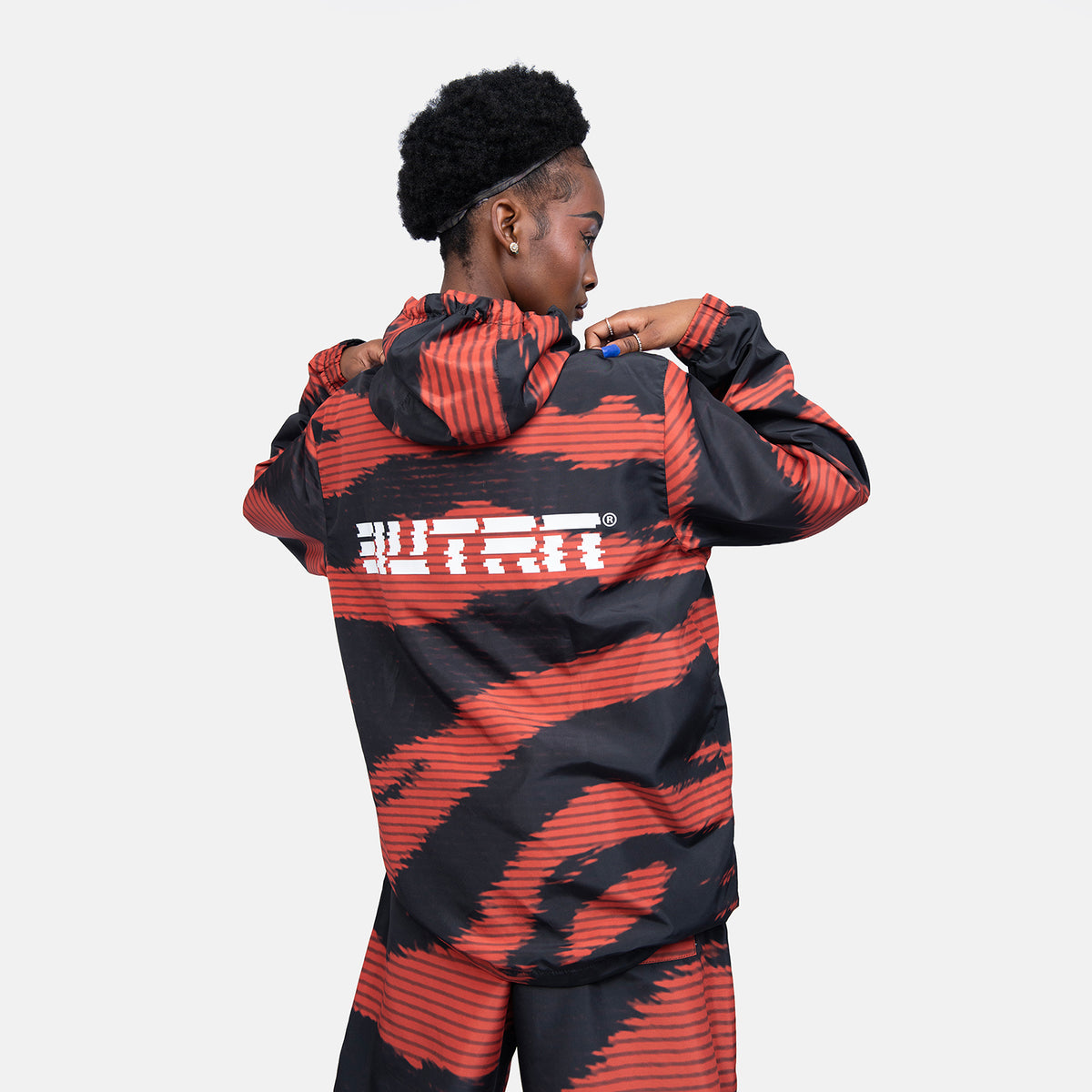 Butan | Zebra Glitch Tracksuit