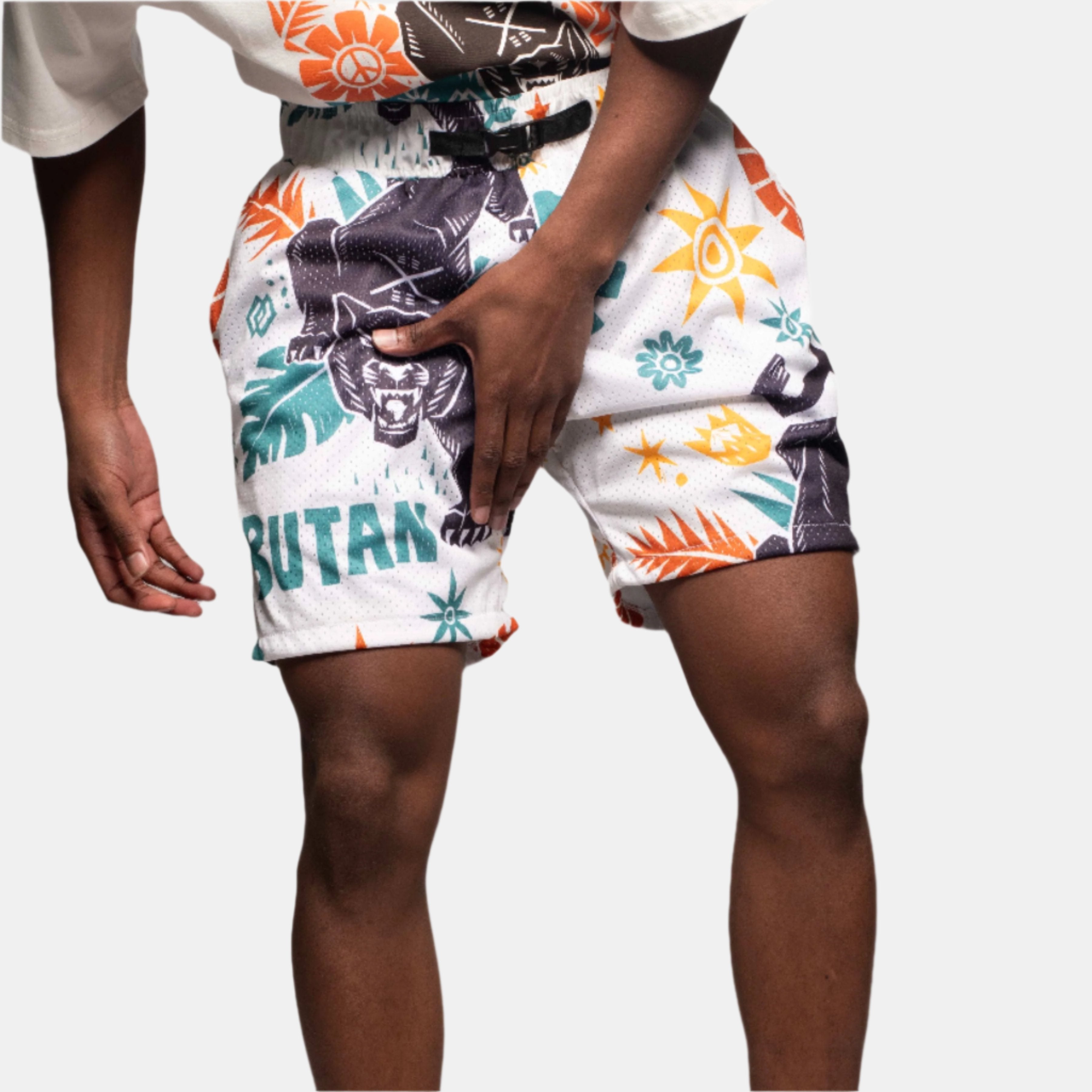 Butan | Jungle Cat | Mesh Shorts | Multi