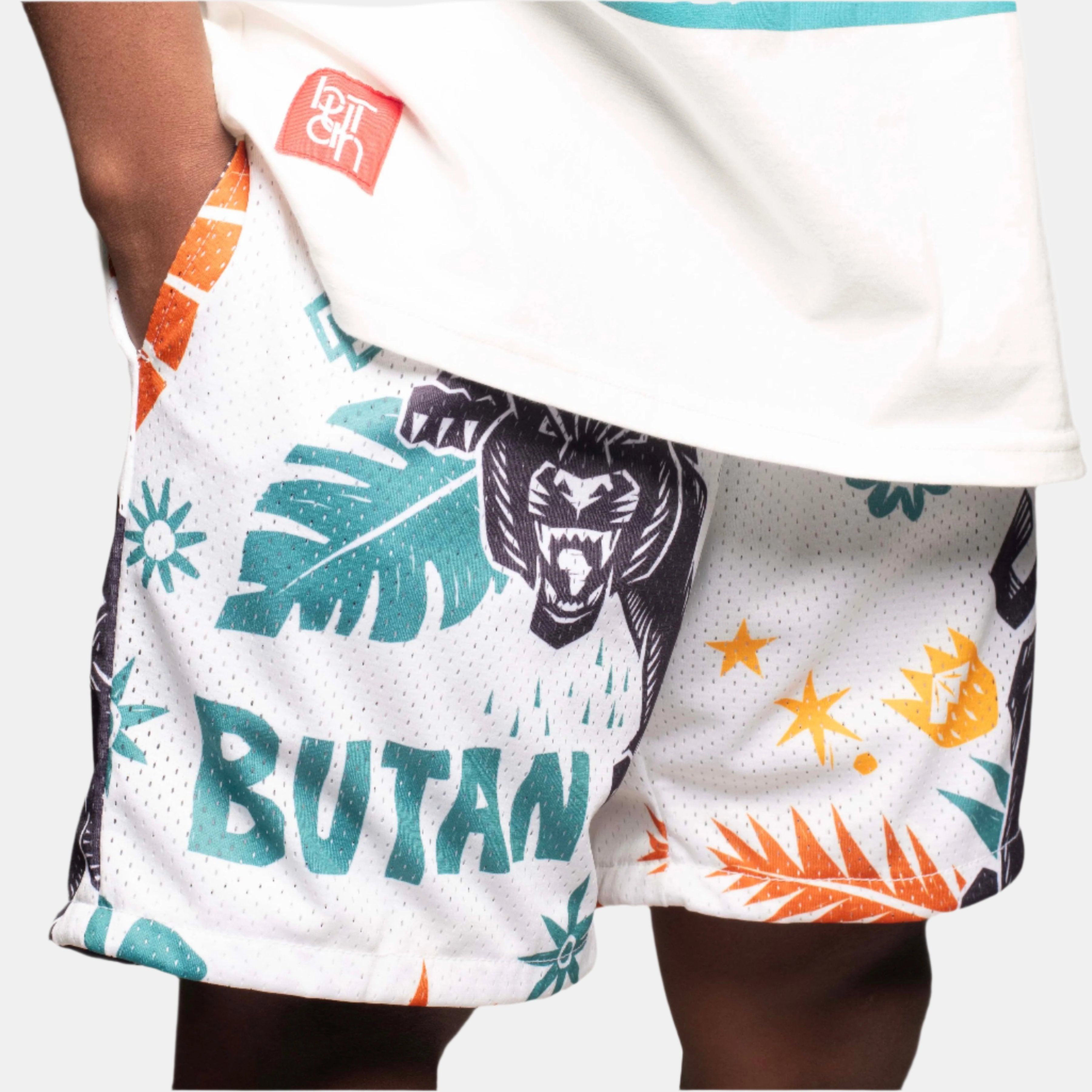 Butan | Jungle Cat | Mesh Shorts | Multi