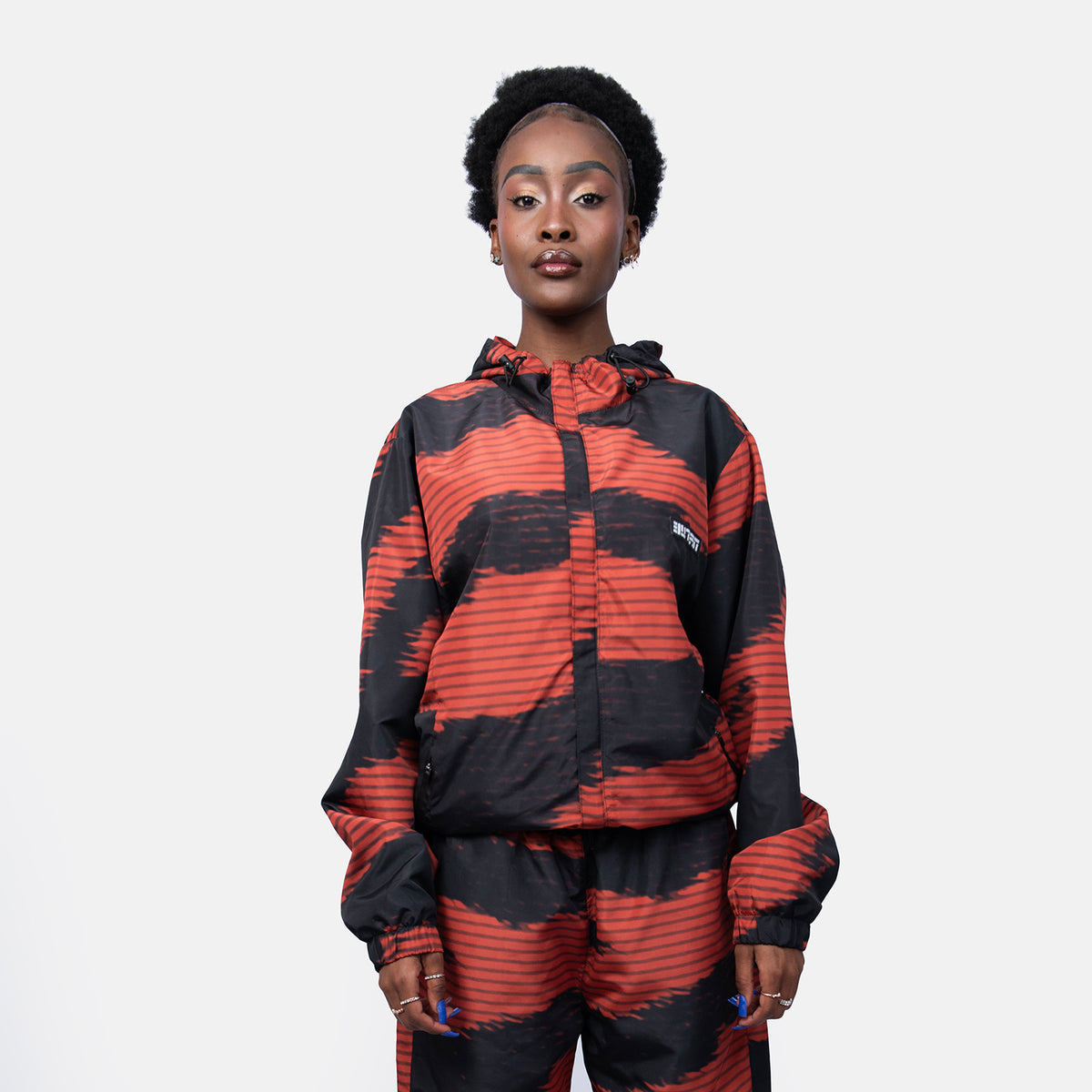 Butan | Zebra Glitch Tracksuit