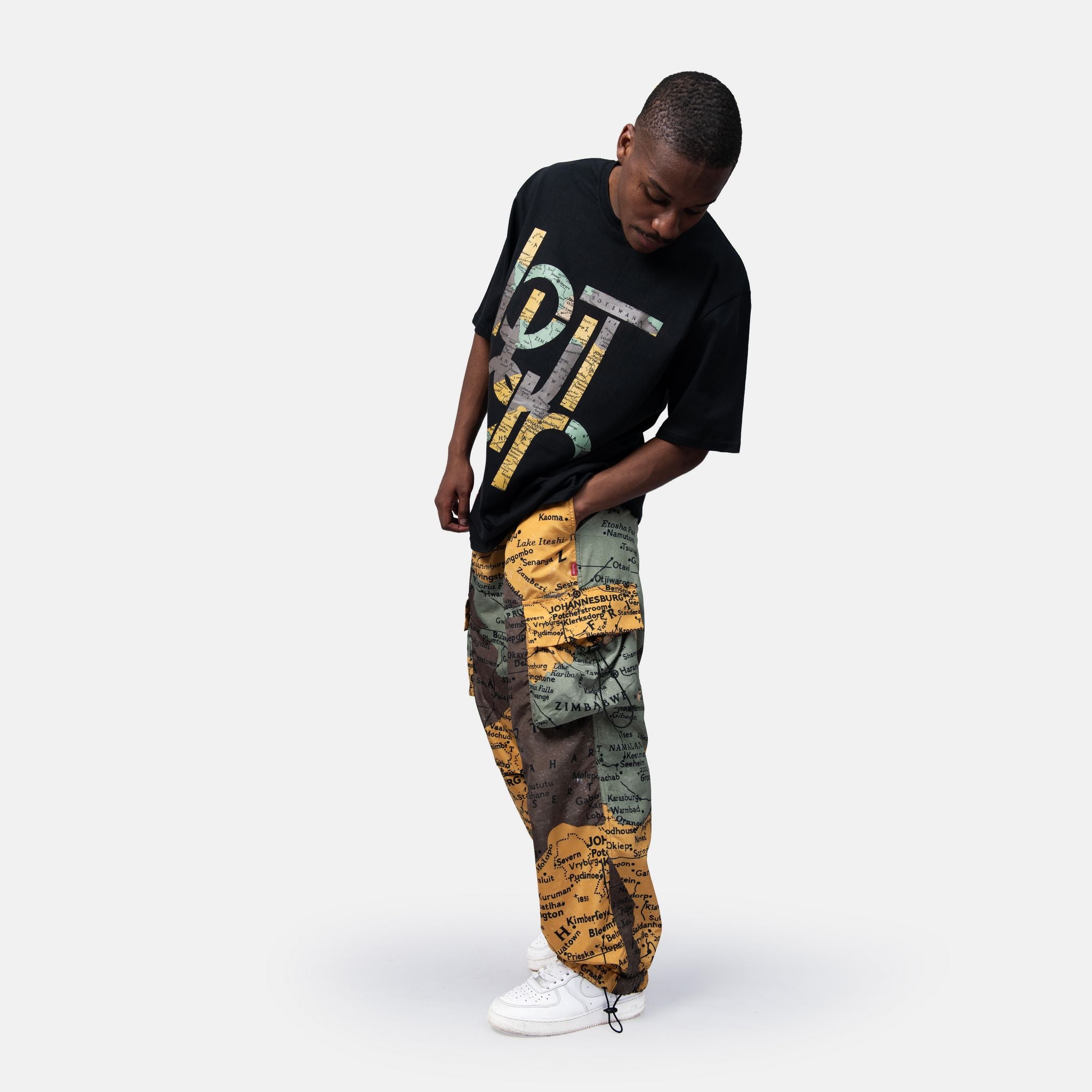 Butan | Map Camou Cargo Pants