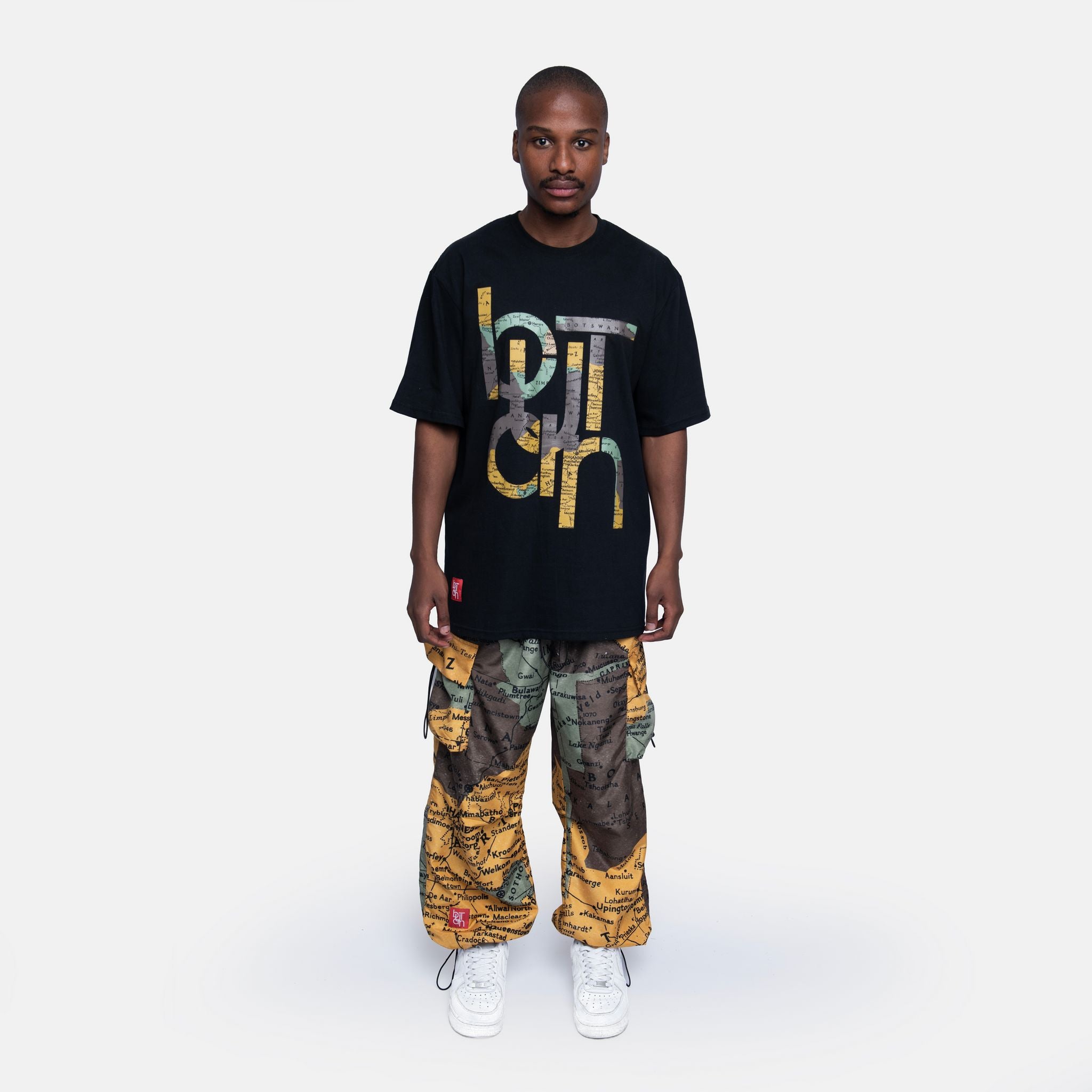 Butan | Map Camo T-shirt