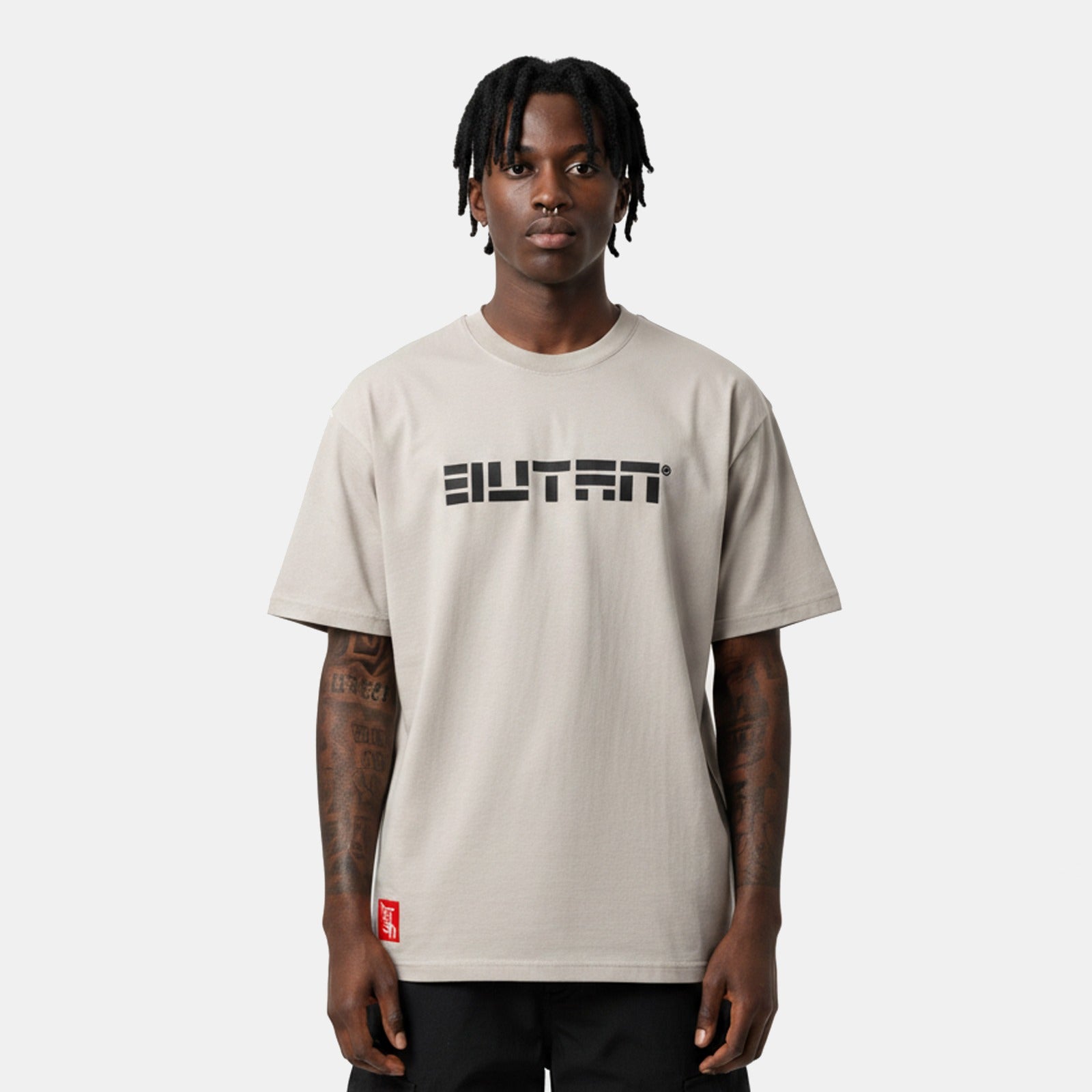 Butan | Aluta Continua | Staple T-shirt | Stone