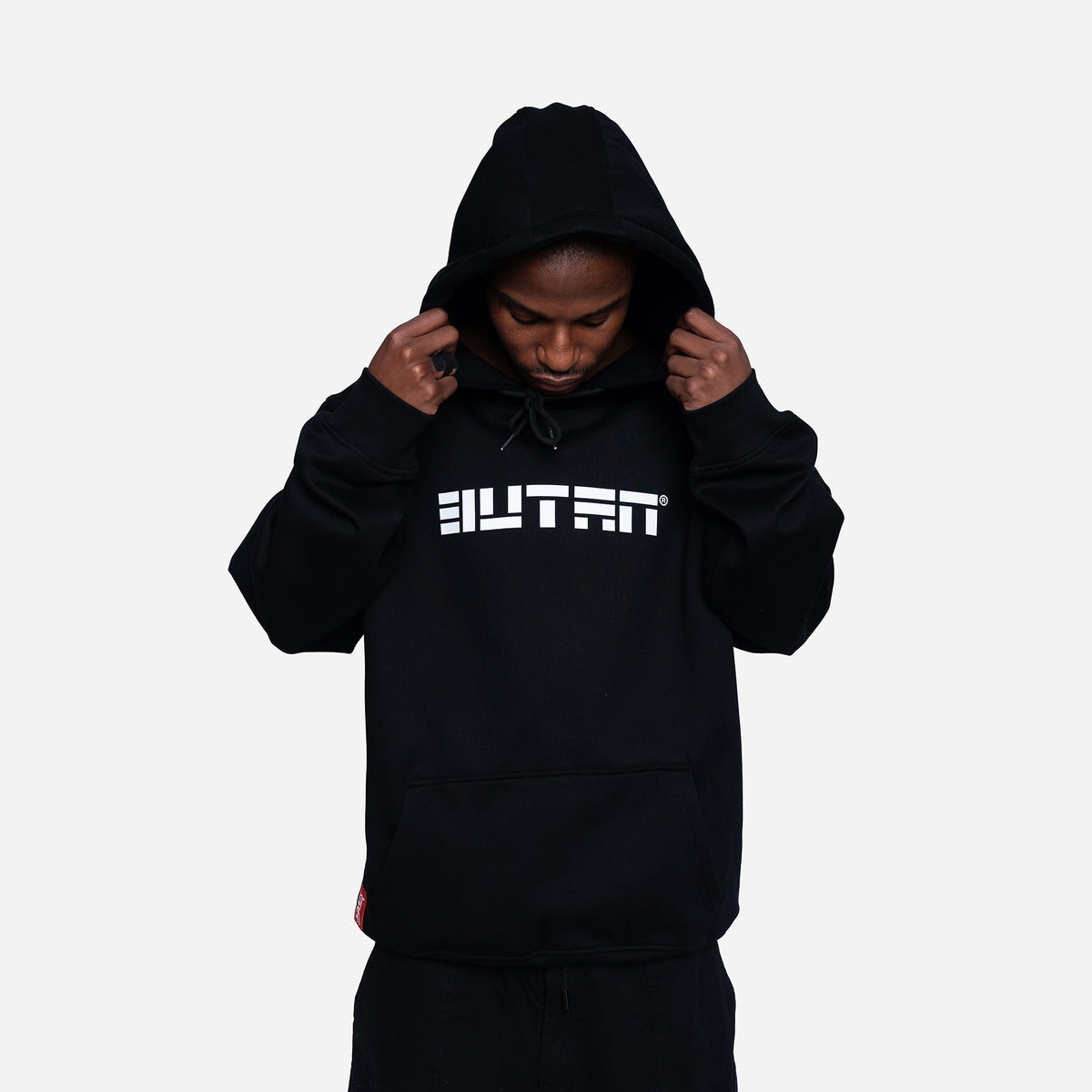 Butan | Block Letters hoodie | Black