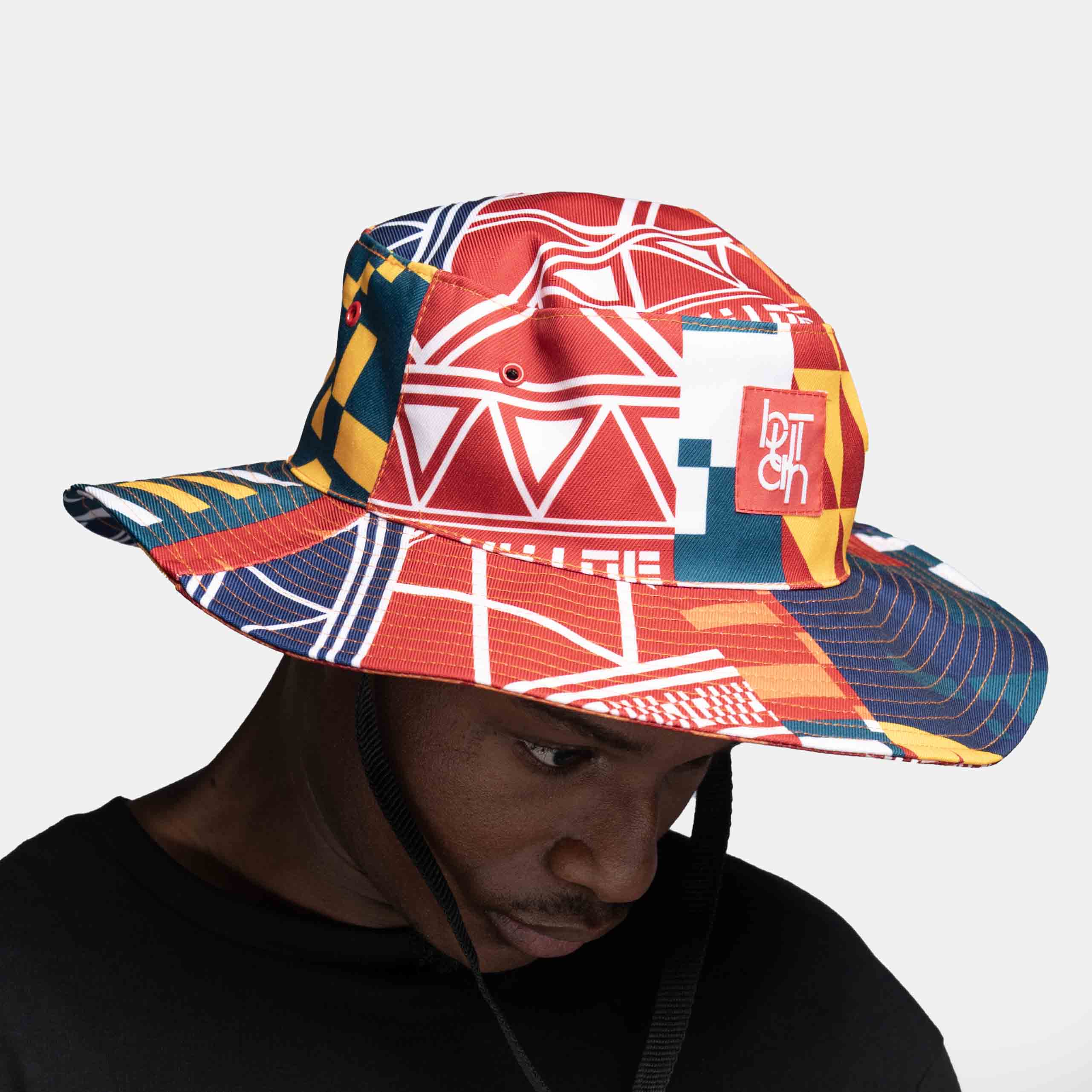 Butan | Patchwork Explorer Hat - Butan