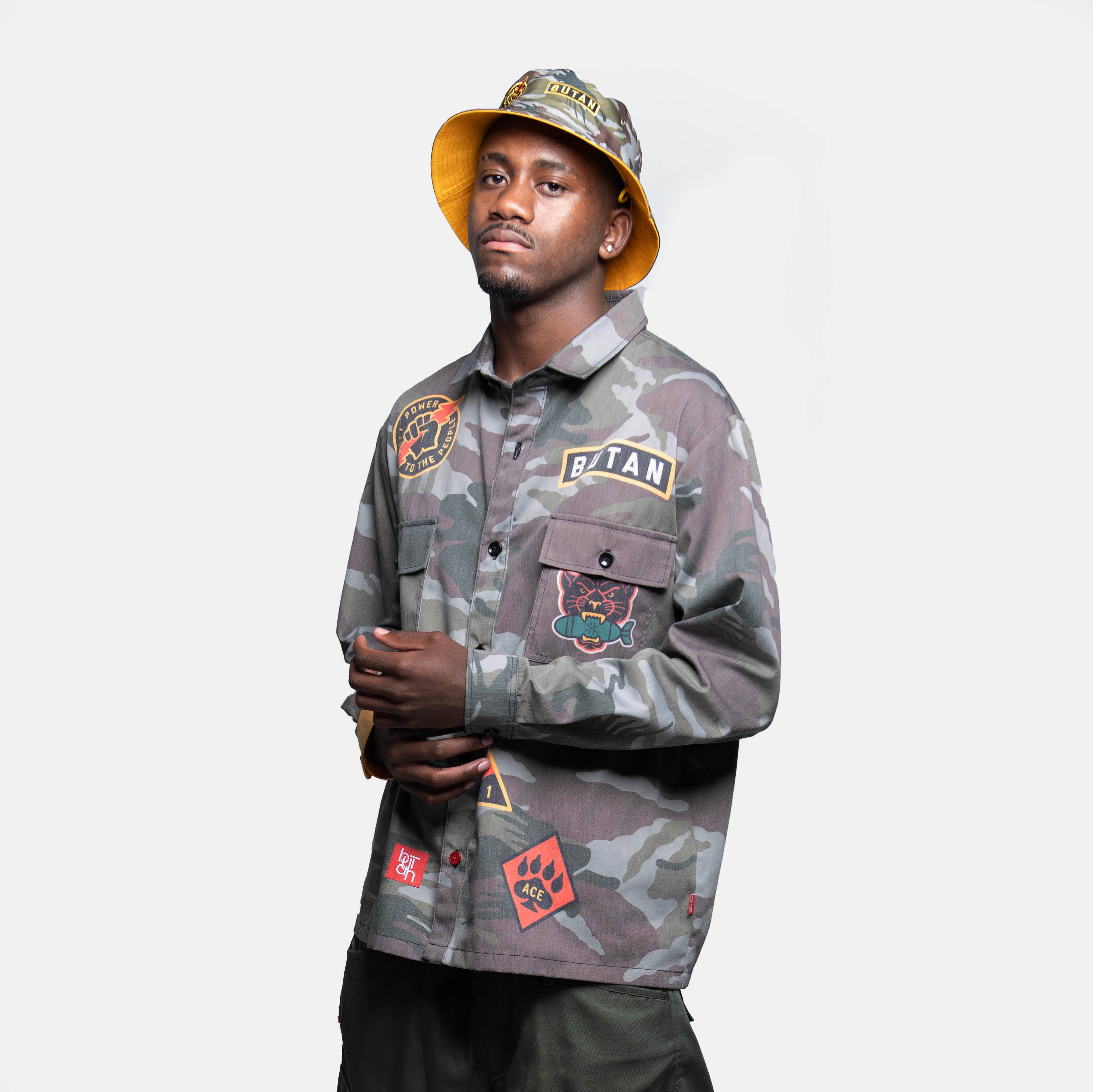 Butan | Flying Panthers | Camouflage Overshirt