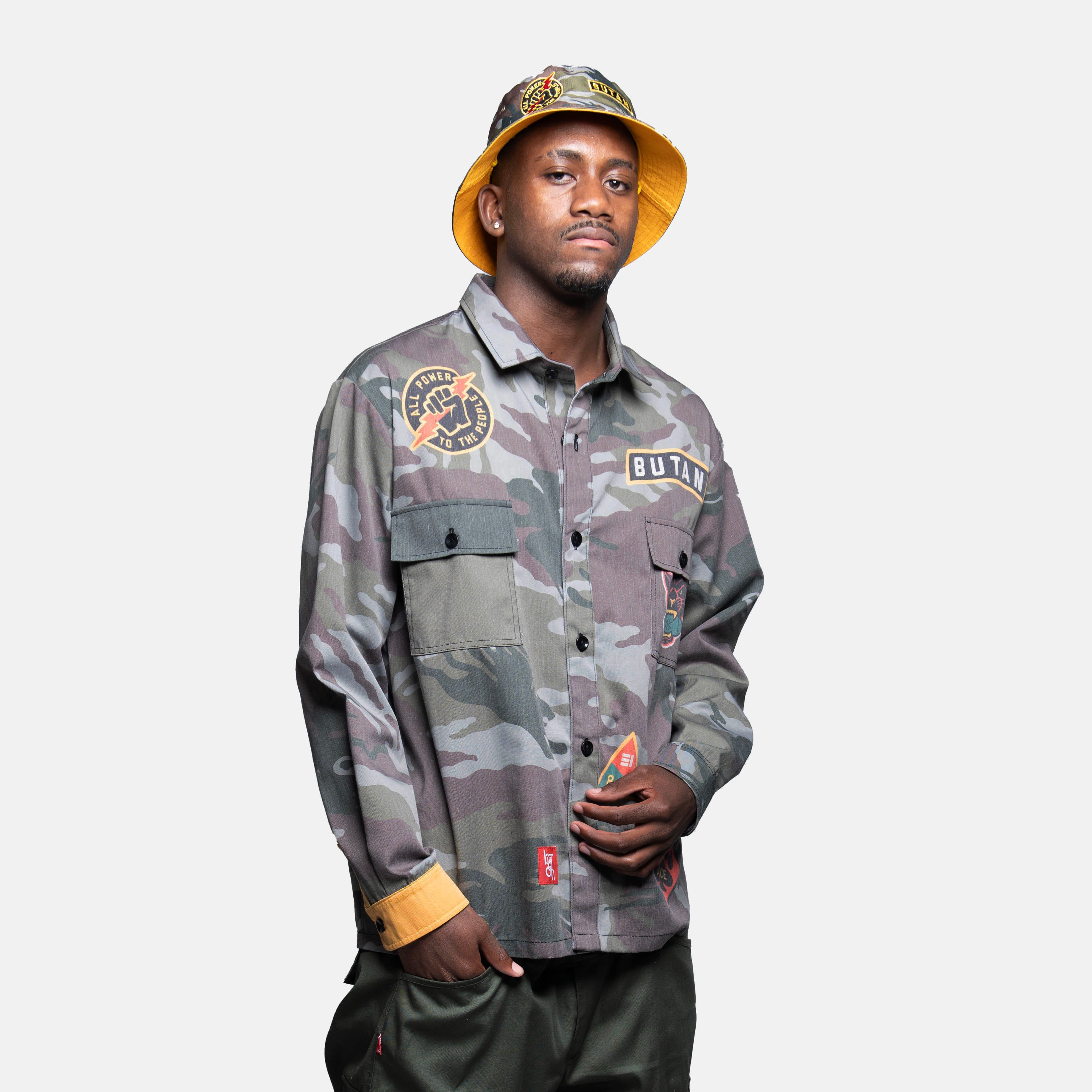 Butan | Flying Panthers | Camouflage Overshirt