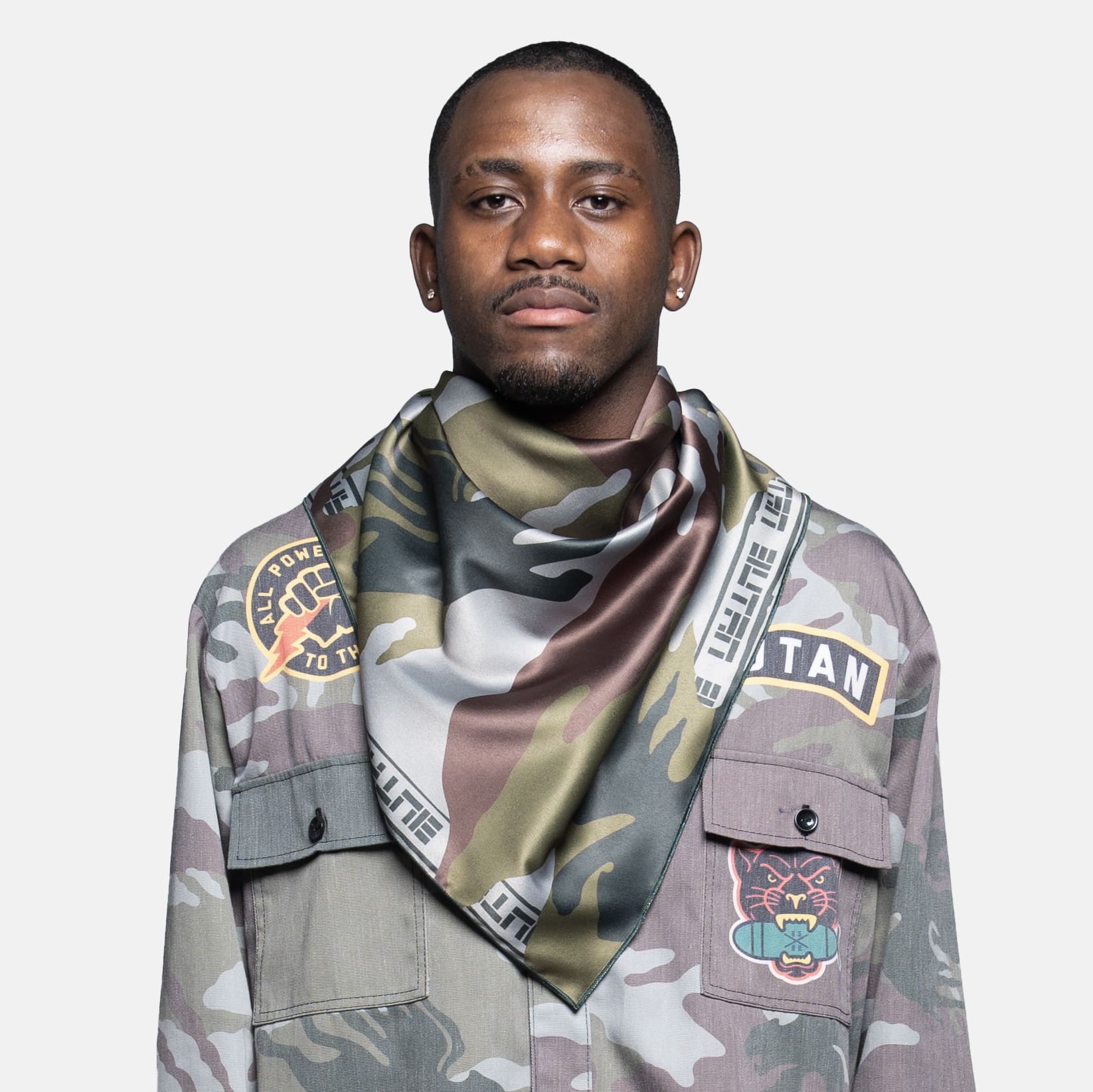 Butan | Commander | Satin Scarf