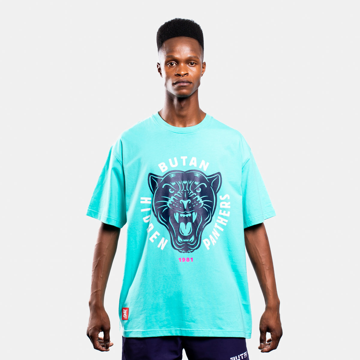 Hidden Panthers | Classic T-Shirt | Aqua Marine